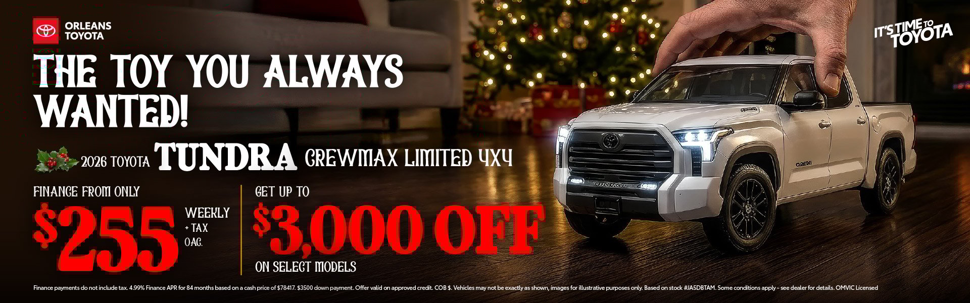 2026 Tundra at Orleans Toyota